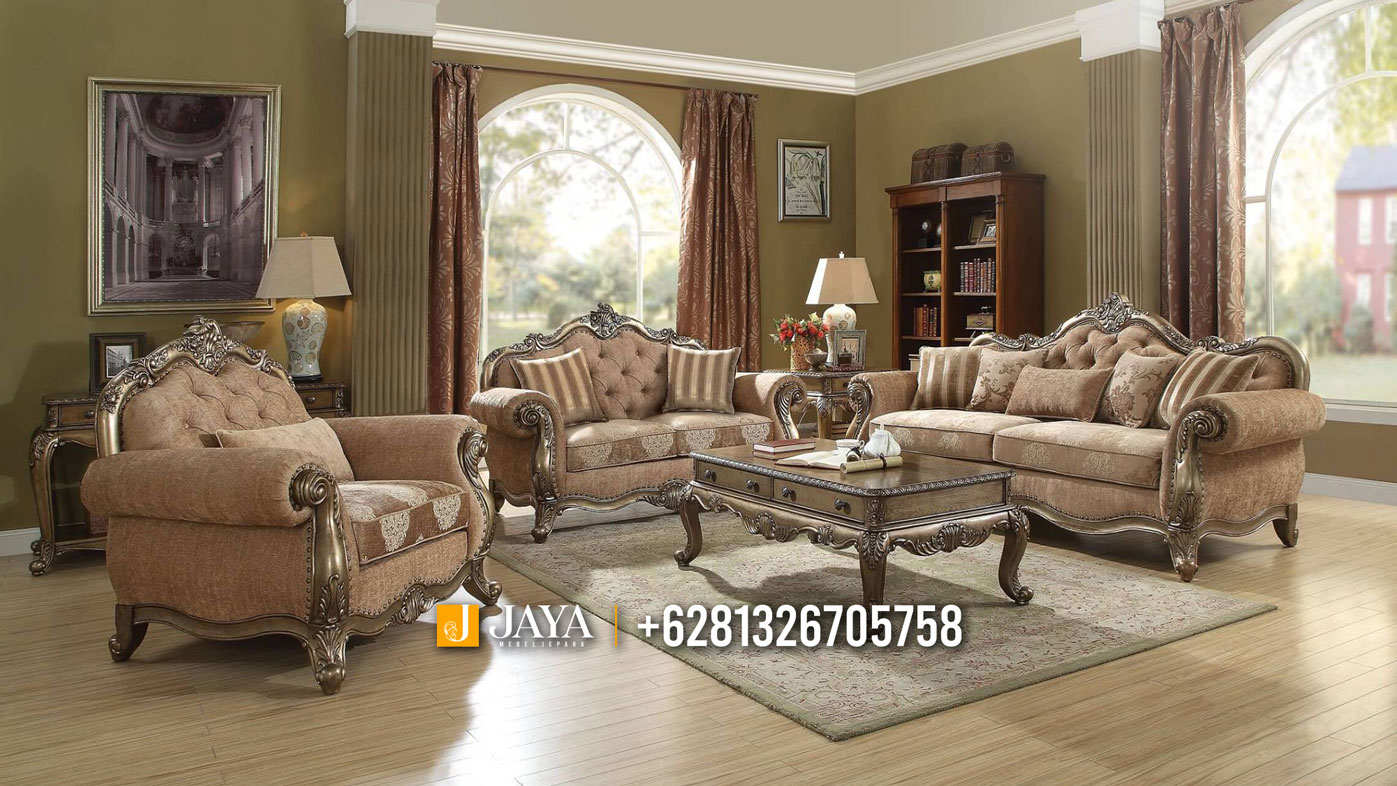 Kursi Sofa Tamu Mewah Klasik Jepara Furniture Berkualitas No1 JM171
