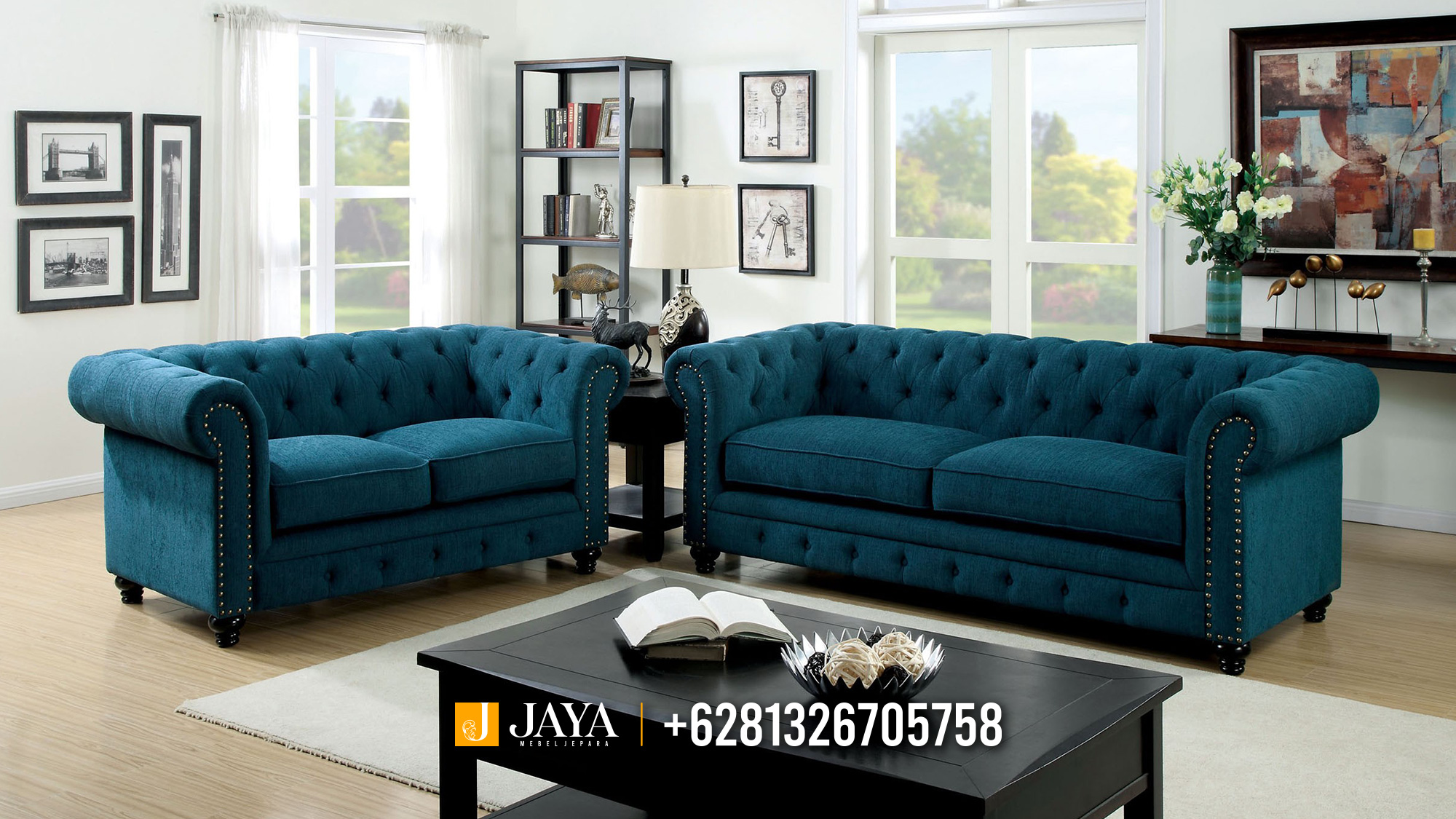 Set Sofa Minimalis Jakarta Desain Modern Terbaik Evalina JM590