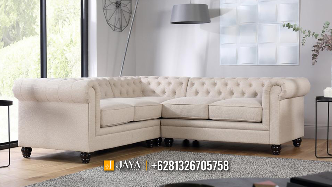 Sofa Tamu Minimalis Chesterfield Furniture Jepara Berkualitas JM616