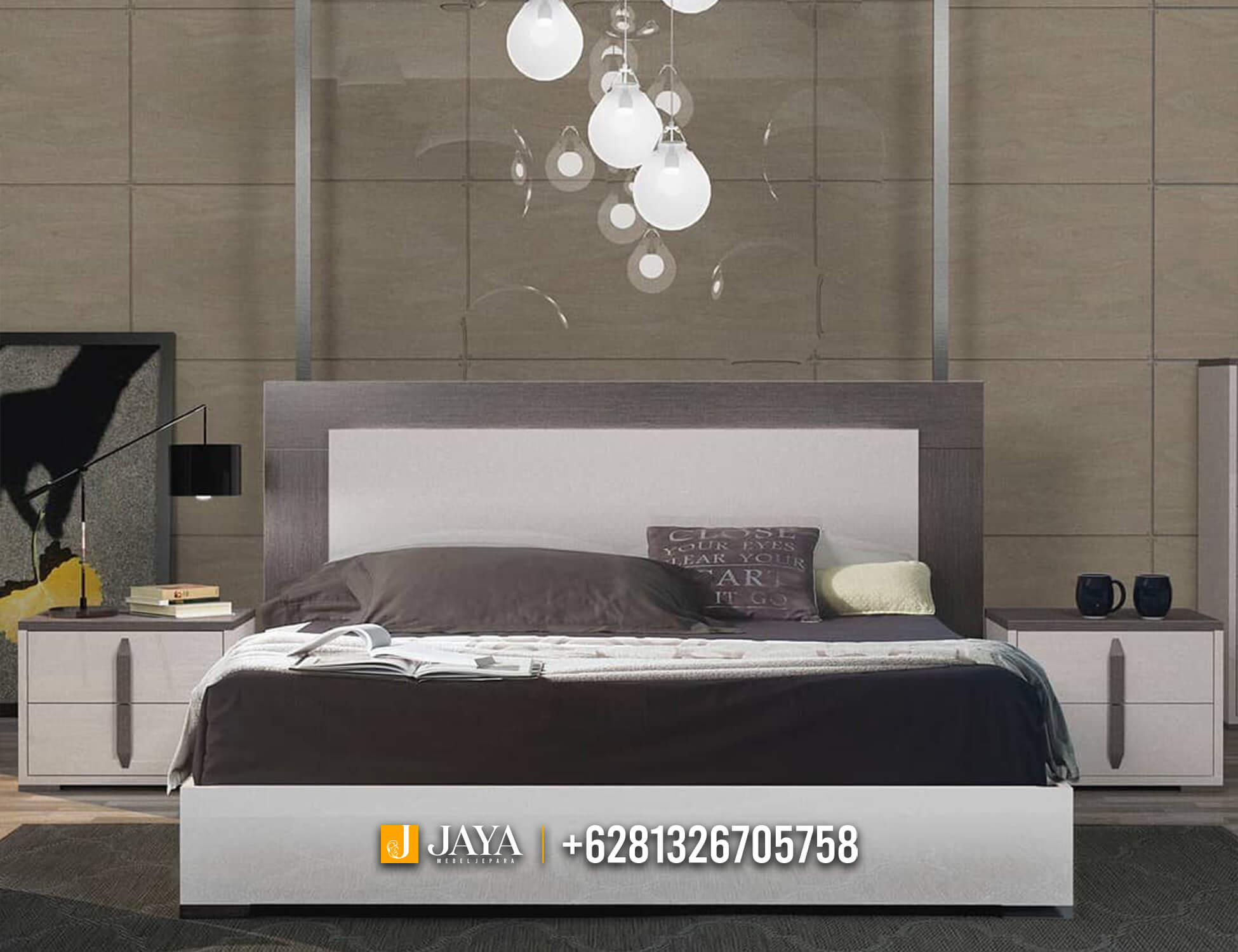 Great Desain Tempat Tidur Minimalis Jepara Elegant Style JM800.1
